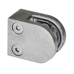 ZAMAK svorka plochá, sklo 6 - 10,76 mm, bez úpravy ZAMAK svorka plochá, sklo 6 - 10,76 mm, bez úpravy